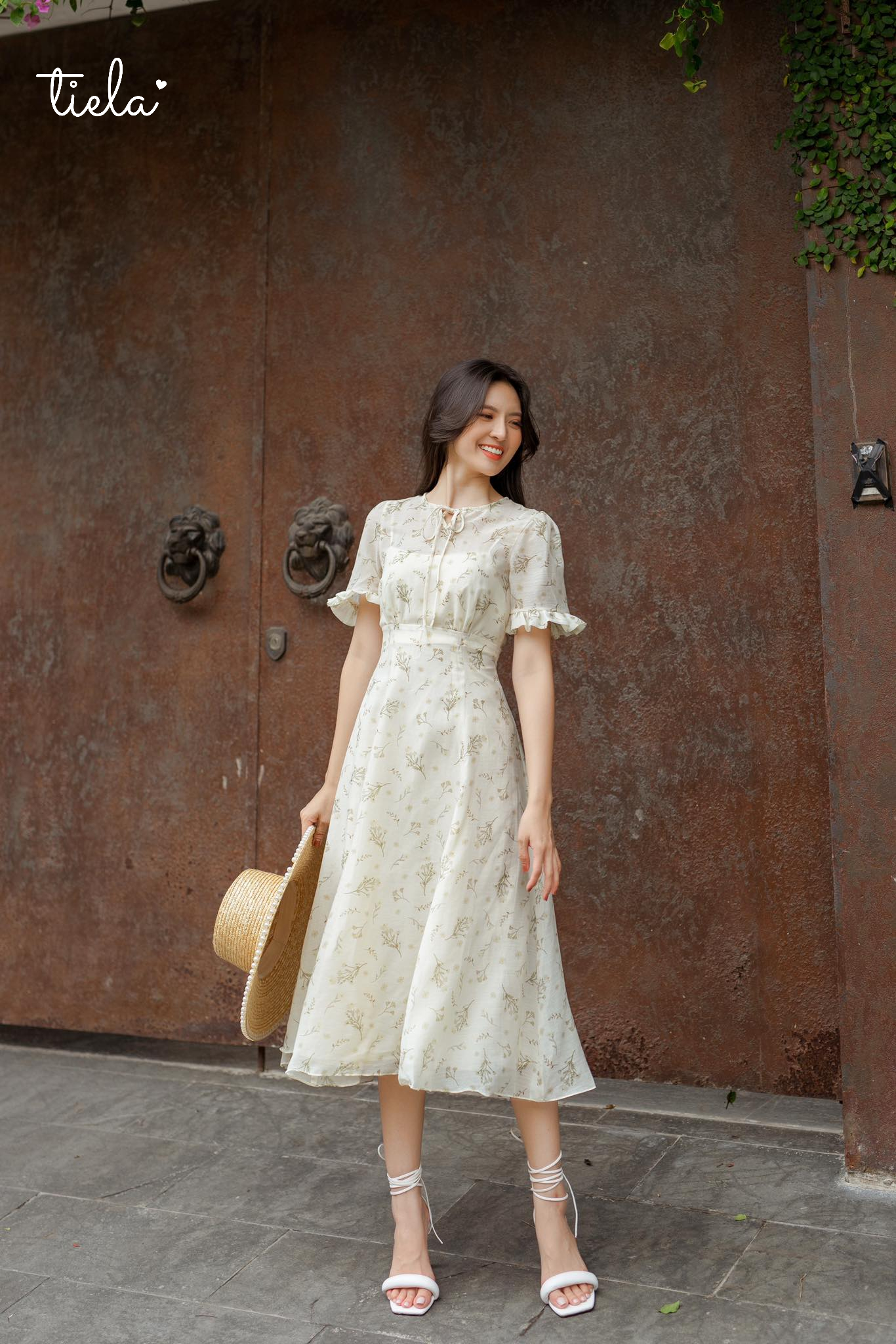 Tiela đầm váy hoa vàng -jasmine dress