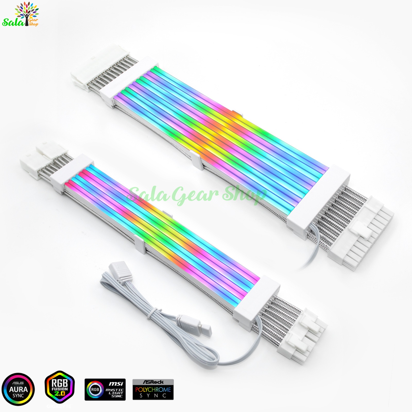 Dây nguồn nối dài 24pin 8pin vga led neon