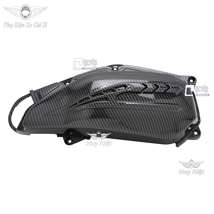 Ốp pô e carbon cho airblade 2020 , vario 2015 - 2017, vario 2018 - 2020 , pcx 2014 - 2017, sh mode ms2584