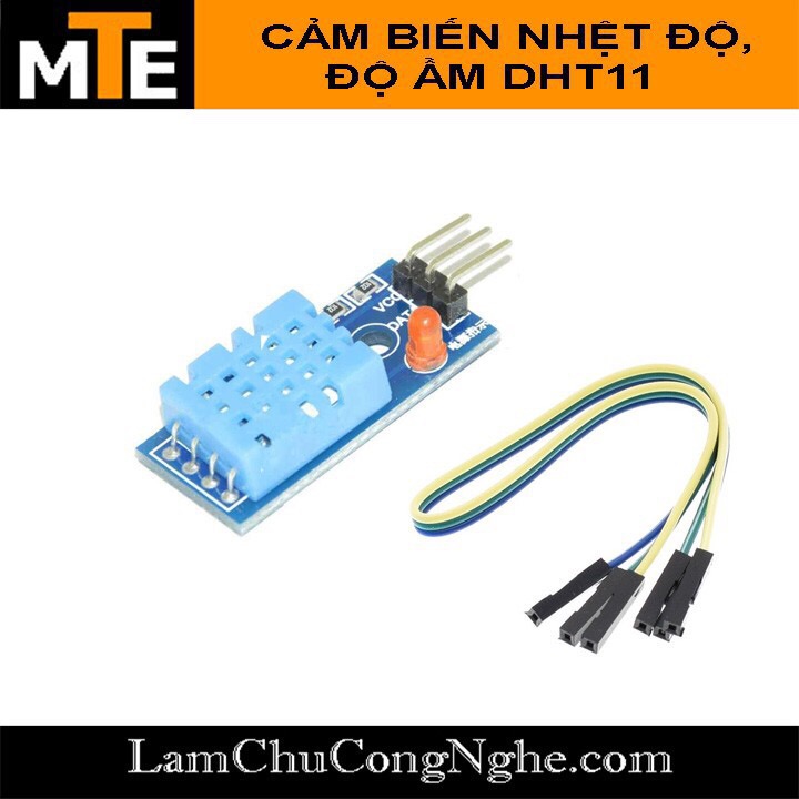 Module cảm biến nhiệt độ và độ ẩm DHT11 - Module arduino