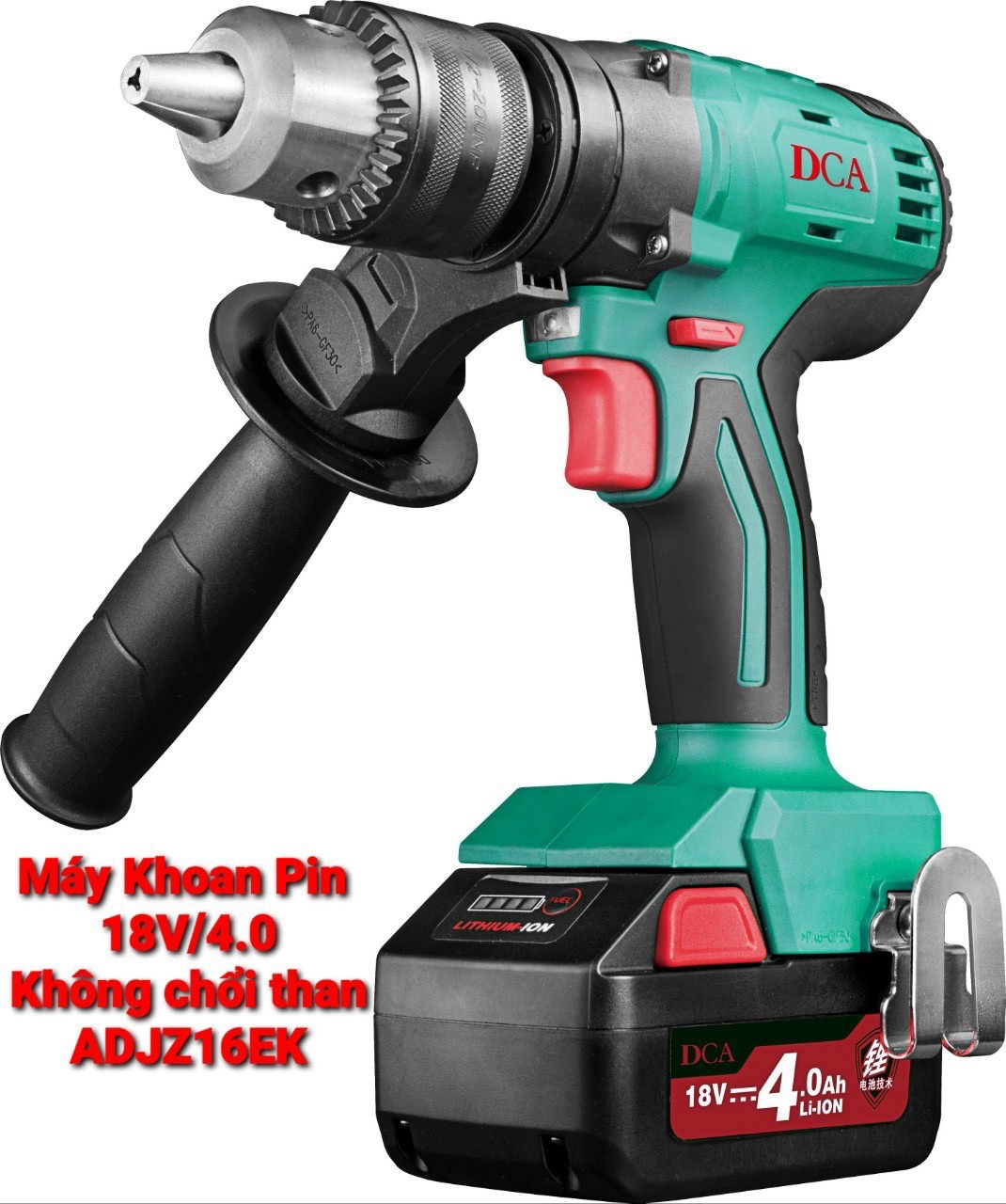 18v máy khoan vặn vít dùng pin dca adjz16ek
