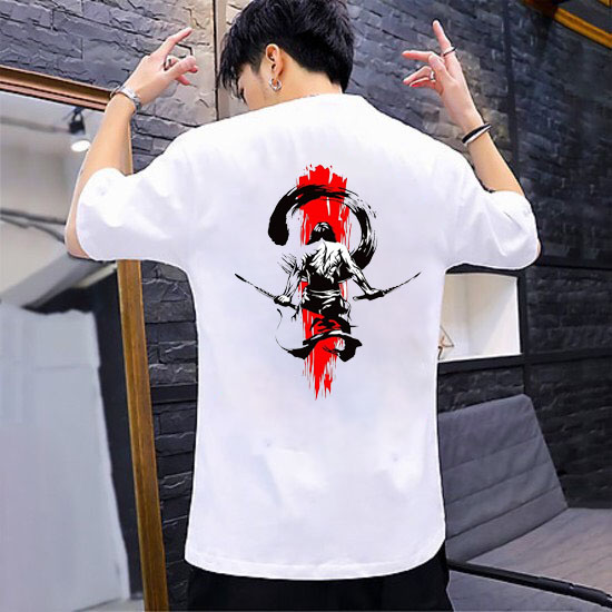 Áo thun nam nữ, ✨ free ship ✨, áo thun unisex tay lỡ nam nữ, in logo samurai 1, chất cotton su thoáng mát, sản phẩm mới 2022
