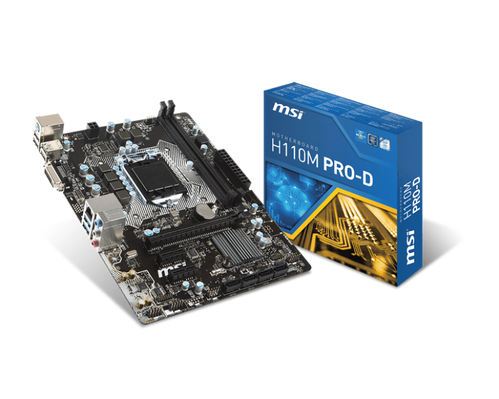 Main msi h110m pro-d