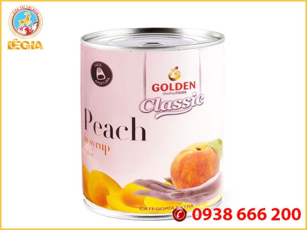 Đào ngâm golden classic 820gr