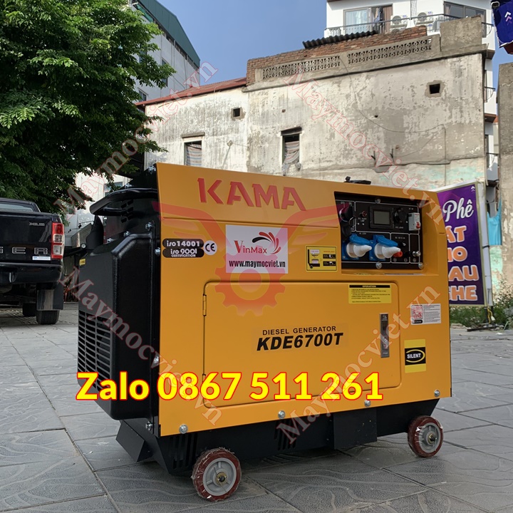 Máy phát điện kama 5kw thương hiệu Đức