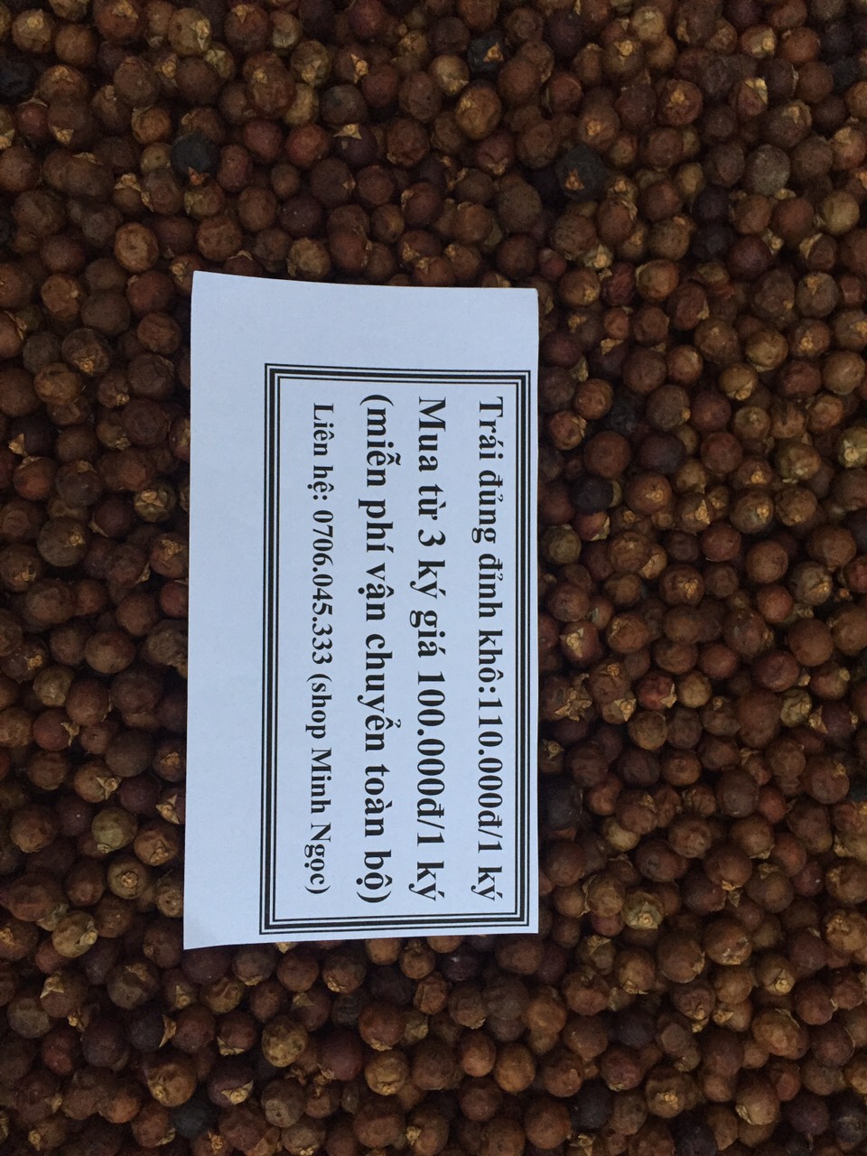 combo 5 ký trái đủng đỉnh phơi khô