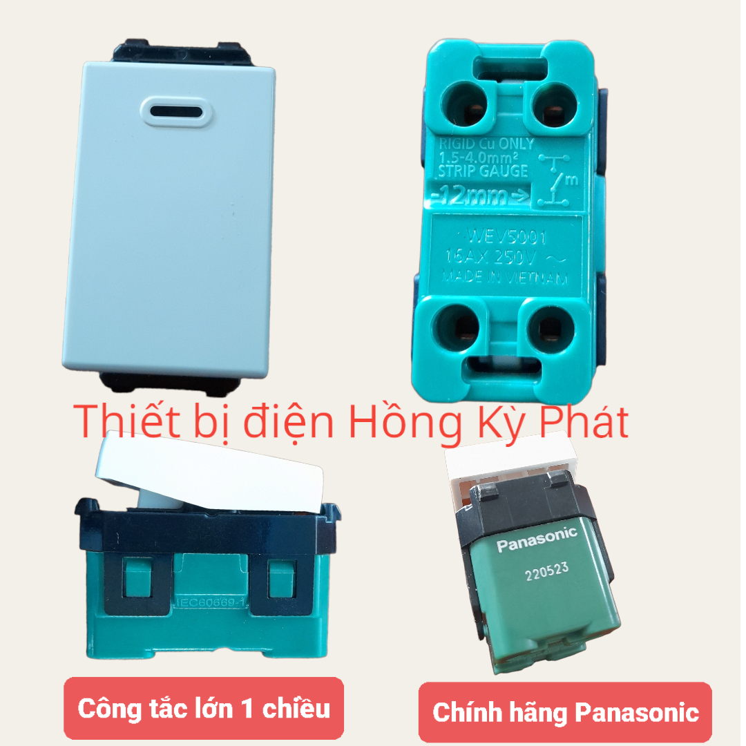 Công tắc Panasonic, ổ cắm hạt lớn Panasonic Wide Series