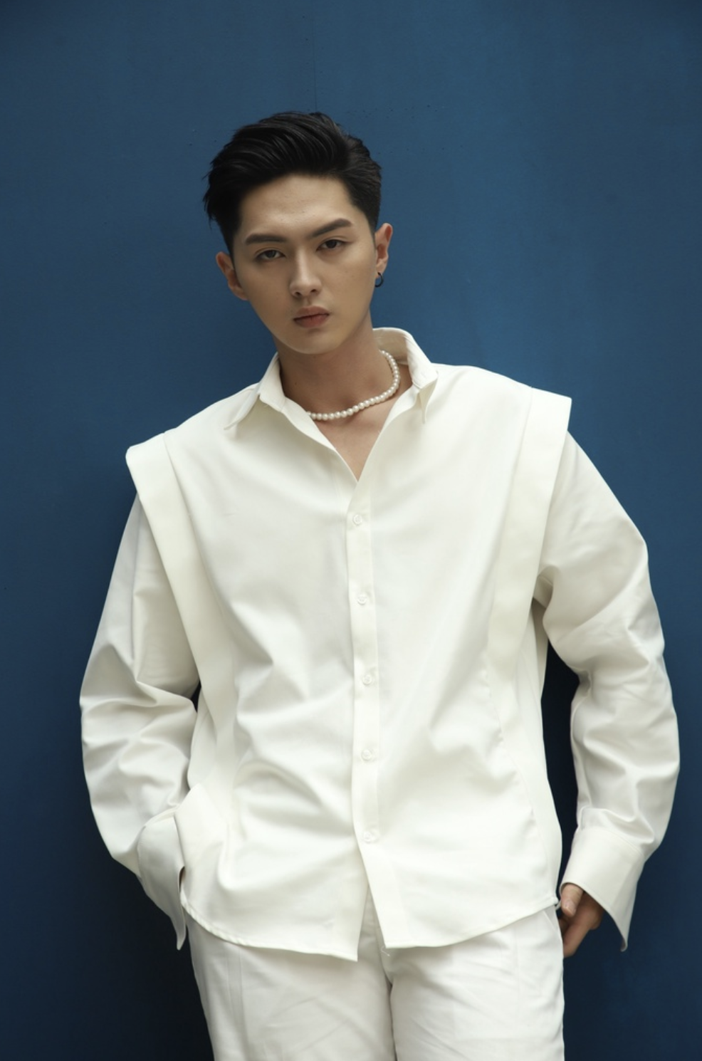 Áo sơ mi cách điệu cánh tay JKook Shirt
