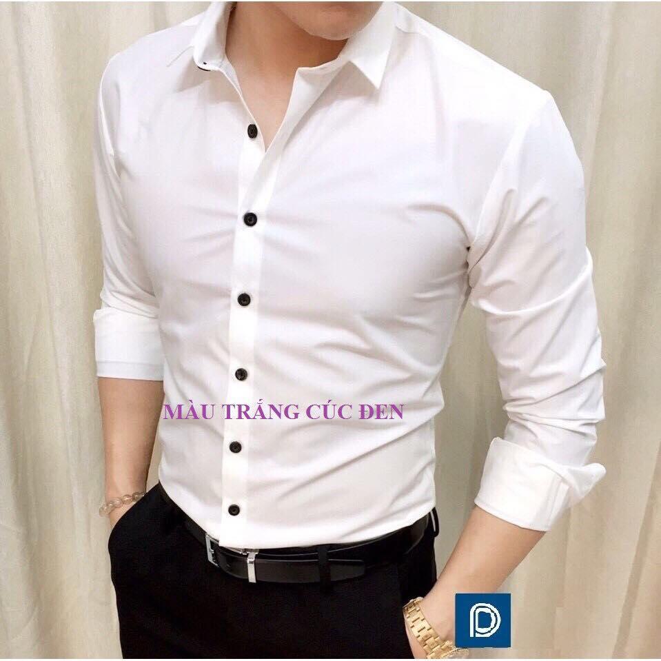 Áo sơ mi nam thời trang Hàn Quốc
