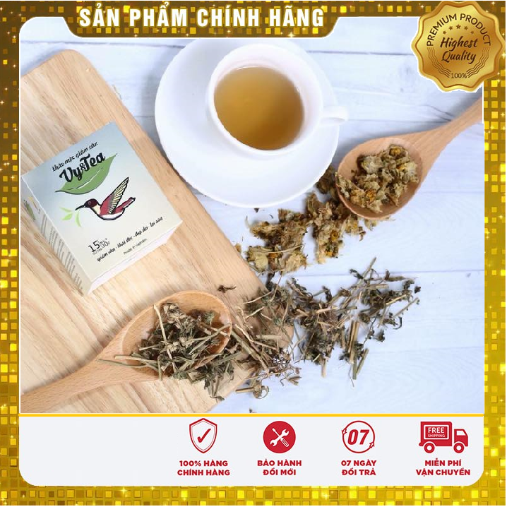 Giảm cân vy và tea