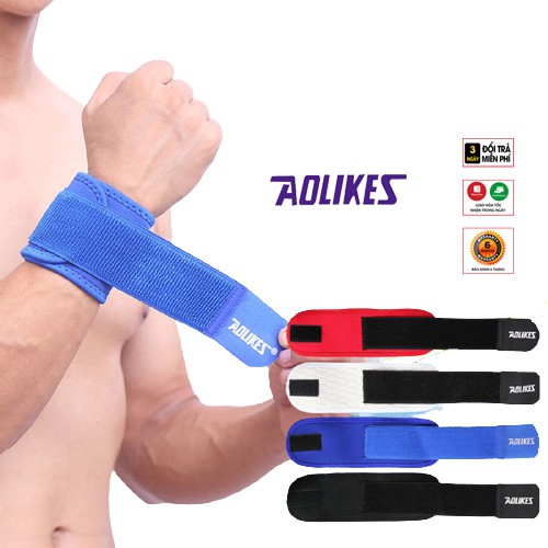 Đai Cuốn Cổ Tay Tập Tạ, Thể Dục Thể Thao Aolikes - Al7936