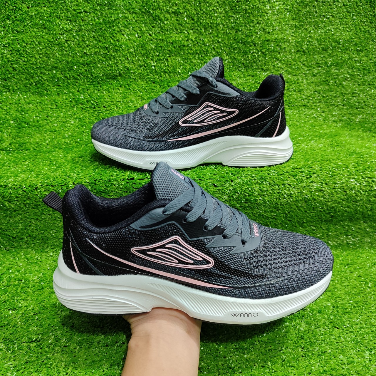 Giày thể thao nữ giày sneaker nữ giày chạy bộ nữ đế siêu nhẹ chất vải thoáng khí size từ 35 đến 40 ( hàng hộp ) - 3