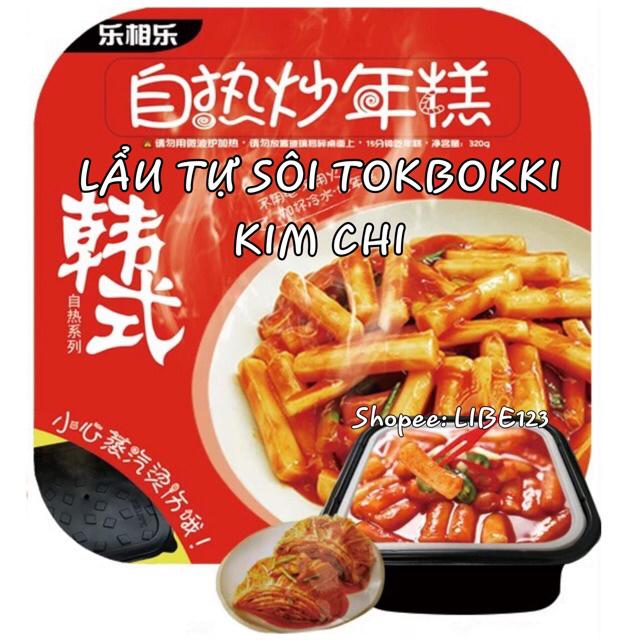 [HCM][ SIÊU NGON ] Lẩu Tok tự sôi - Lẩu TOKBOKKI TỨ XUYÊN tự sôi