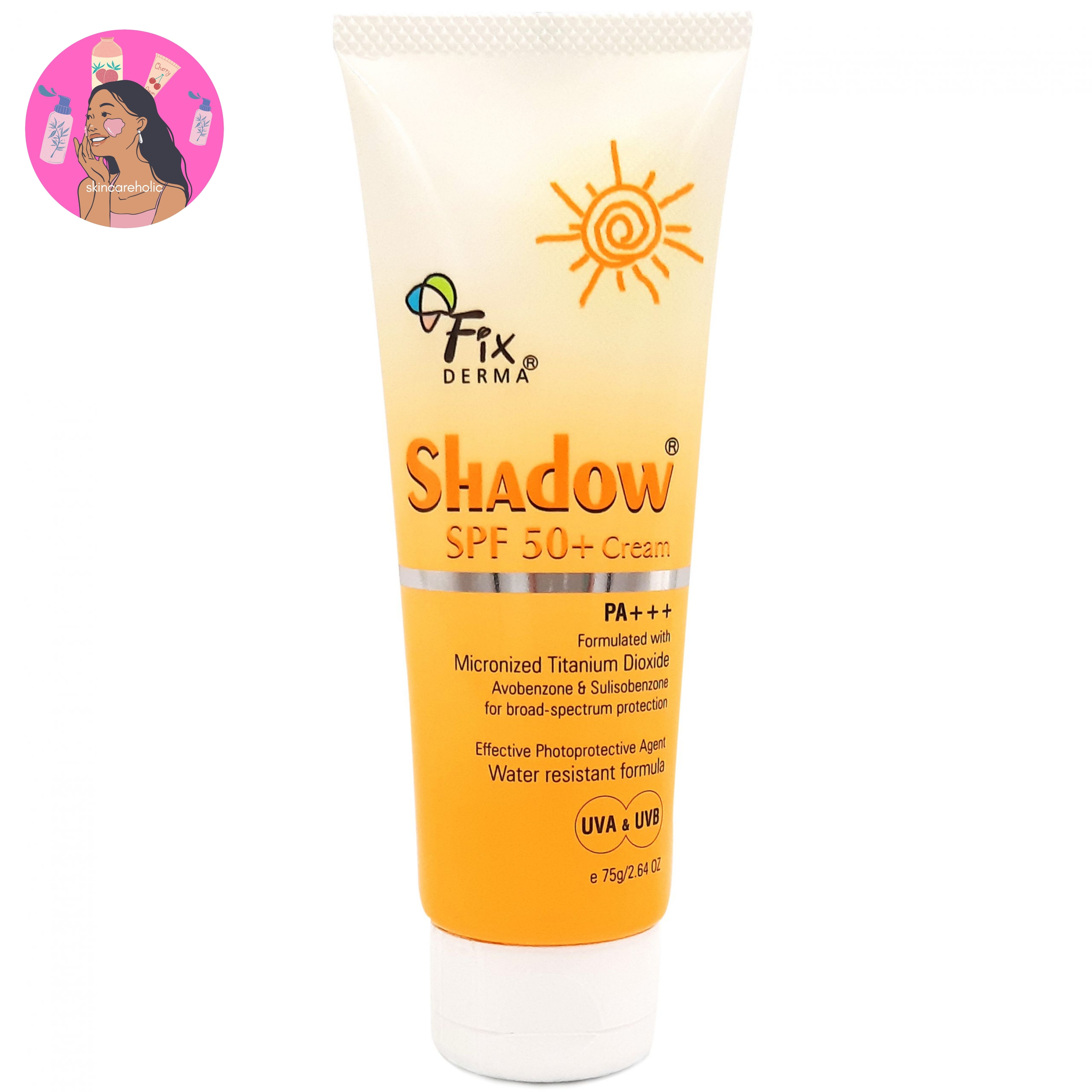 Kem chống nắng fixderma shadow spf50+ tube 75g