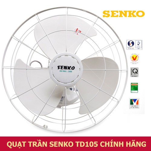 QUẠT TRẦN ĐẢO SENKO TD105
