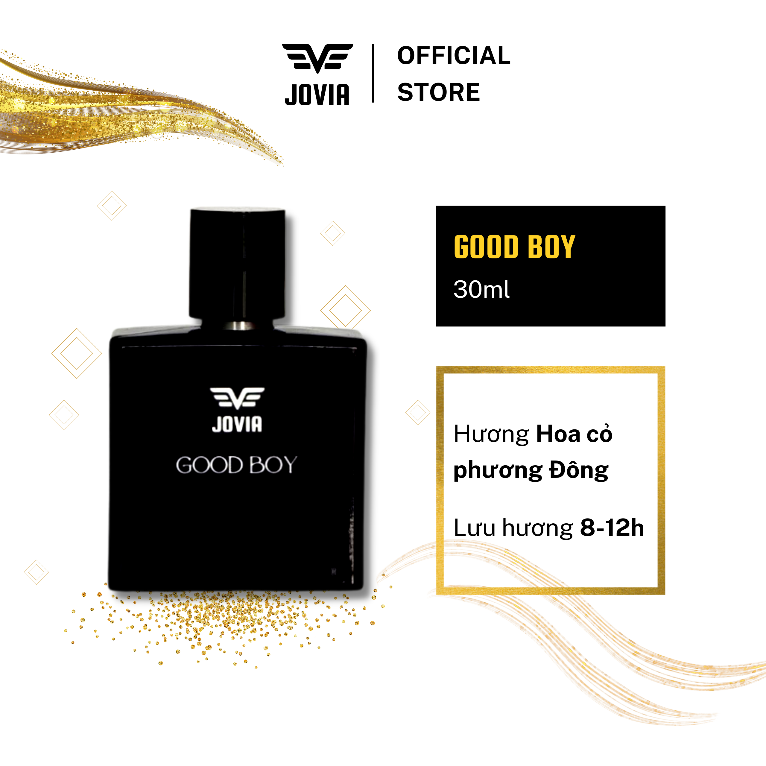 Nước hoa nam cao câp jovia good boy 30ml