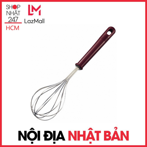 Dụng cụ đánh trứng inox 26cm sanada-nội địa nhật bản