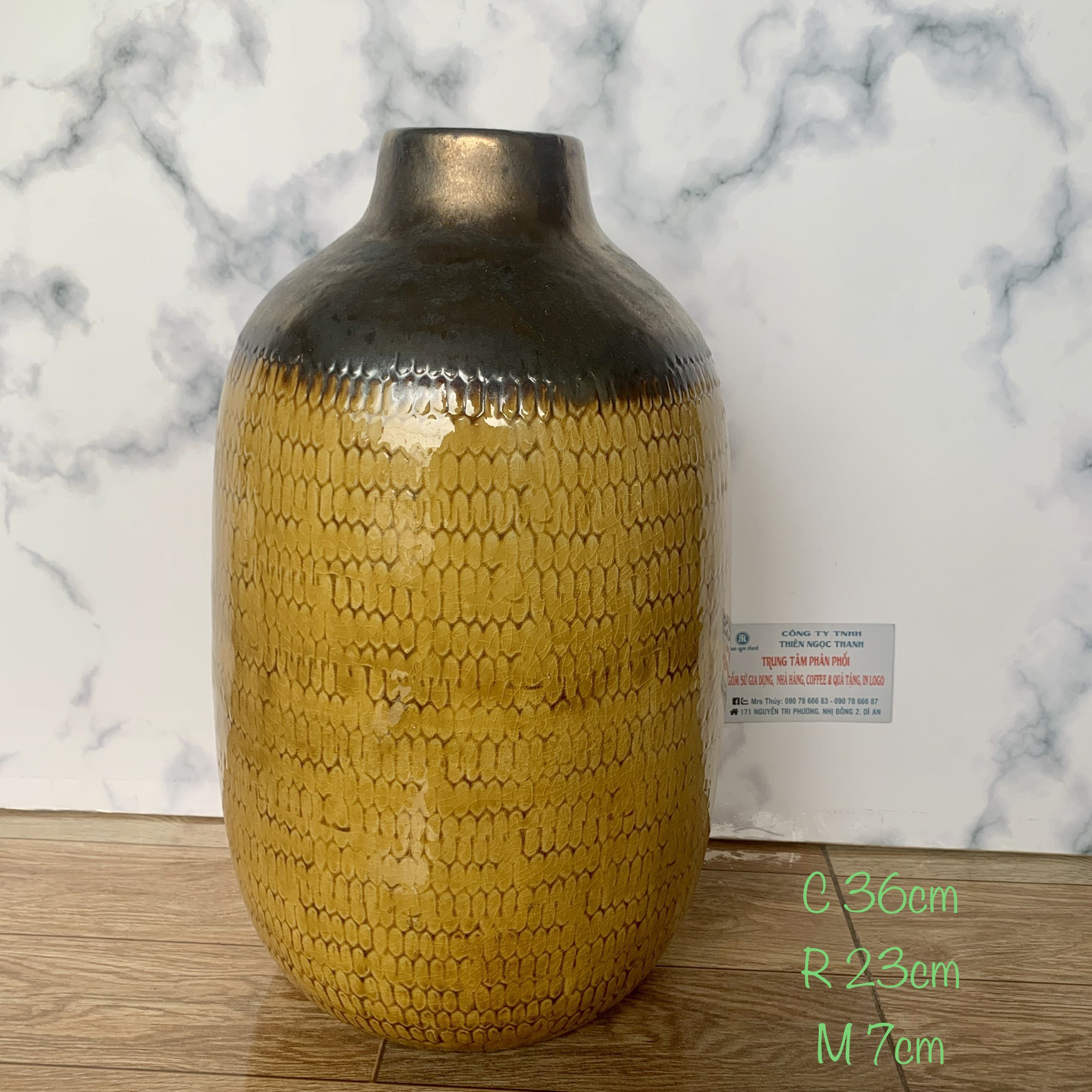 Bình Hoa Gốm Sứ Xuất Dư Trang Trí