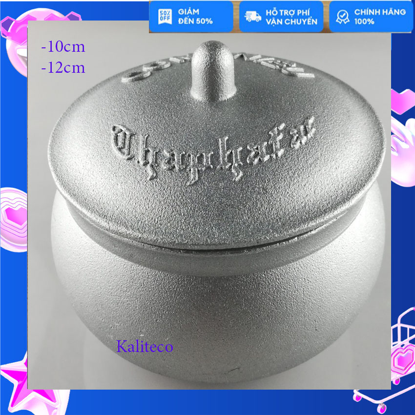 Nồi nấu cơm niêu đa năng bằng hợp kim-10cm