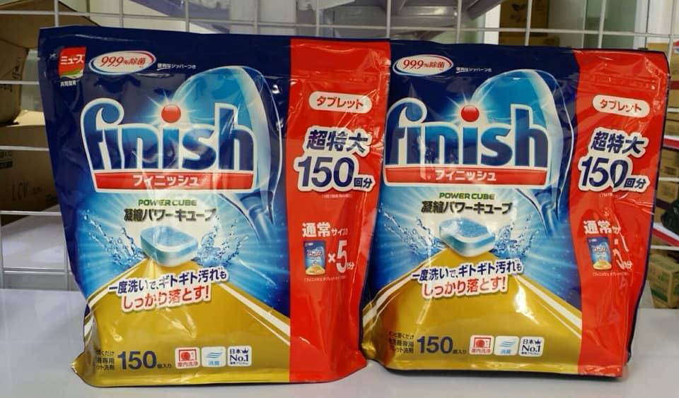 VIÊN RỬA BÁT FINISH NHẬT BẢN 150 VIÊN