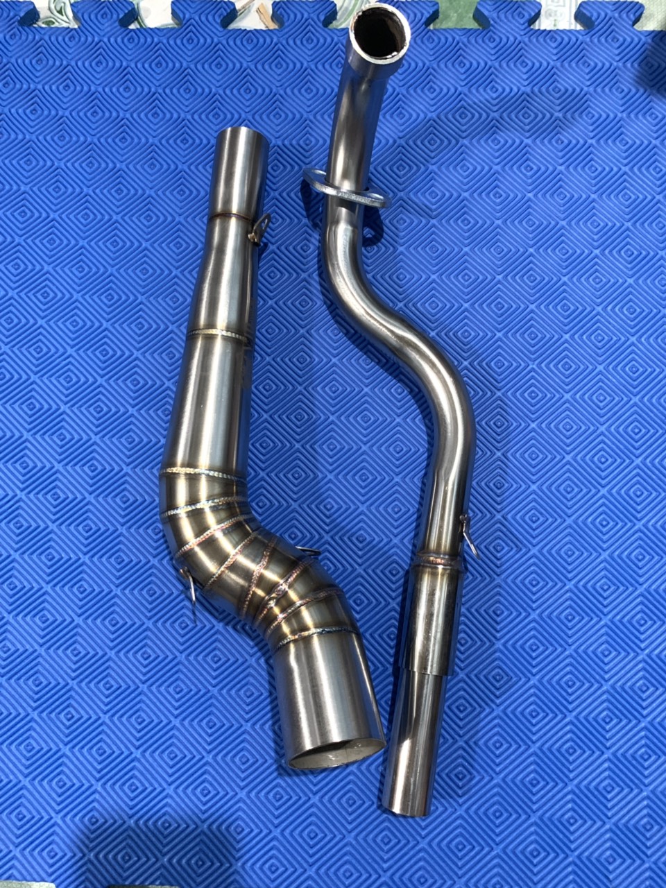 Cổ pô xe wave s110  wave RSX 110 wave blade 110 kiểu K1