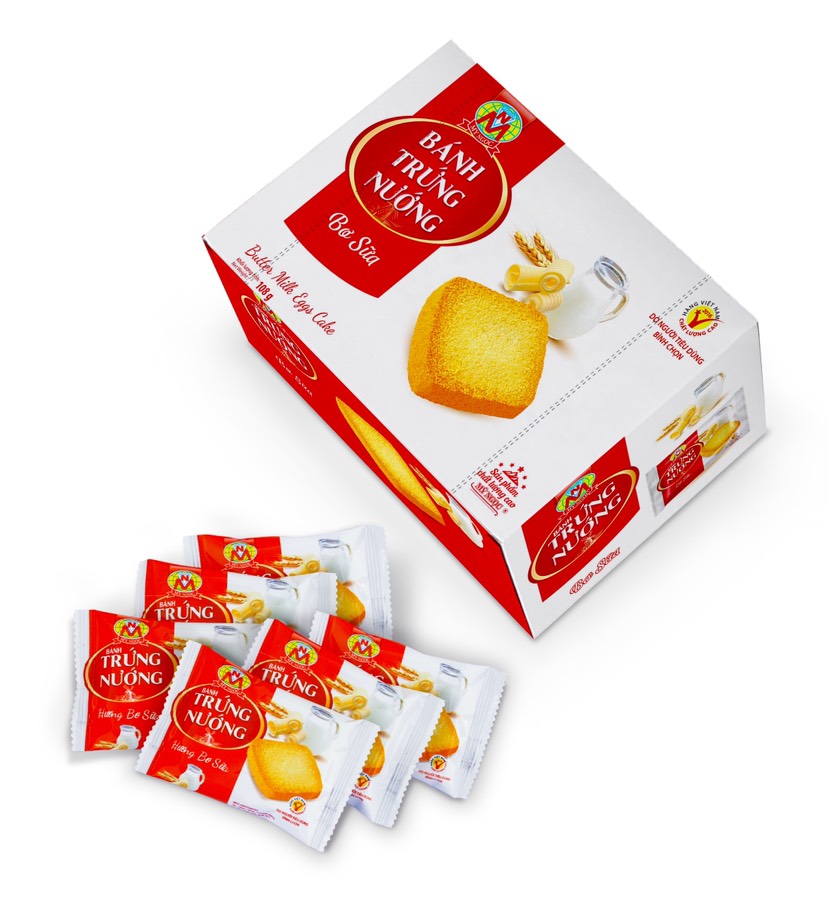 [HCM] 108g Bánh Trứng Nướng BƠ SỮA TƯƠI Mỹ Ngọc 🍪 🥛 🧈 BÁNH TRỨNG NƯỚNG TRÁI CÂY 🧈 🥛 🍪 My Ngoc Baked Egg Cookie with Buttermilk flavor 🍪 🥛 🧈 FRUIT FLAVOR COOKIE