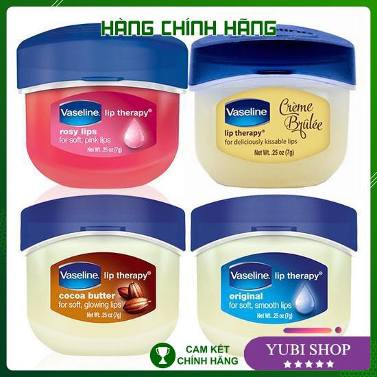 Vaseline sáp dưỡng môi vaseline mềm mịn 7g hàng auth - mỹ - yubi shop