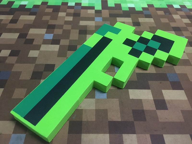 [HCM]Đồ chơi minecraft Sung lục xanh lá