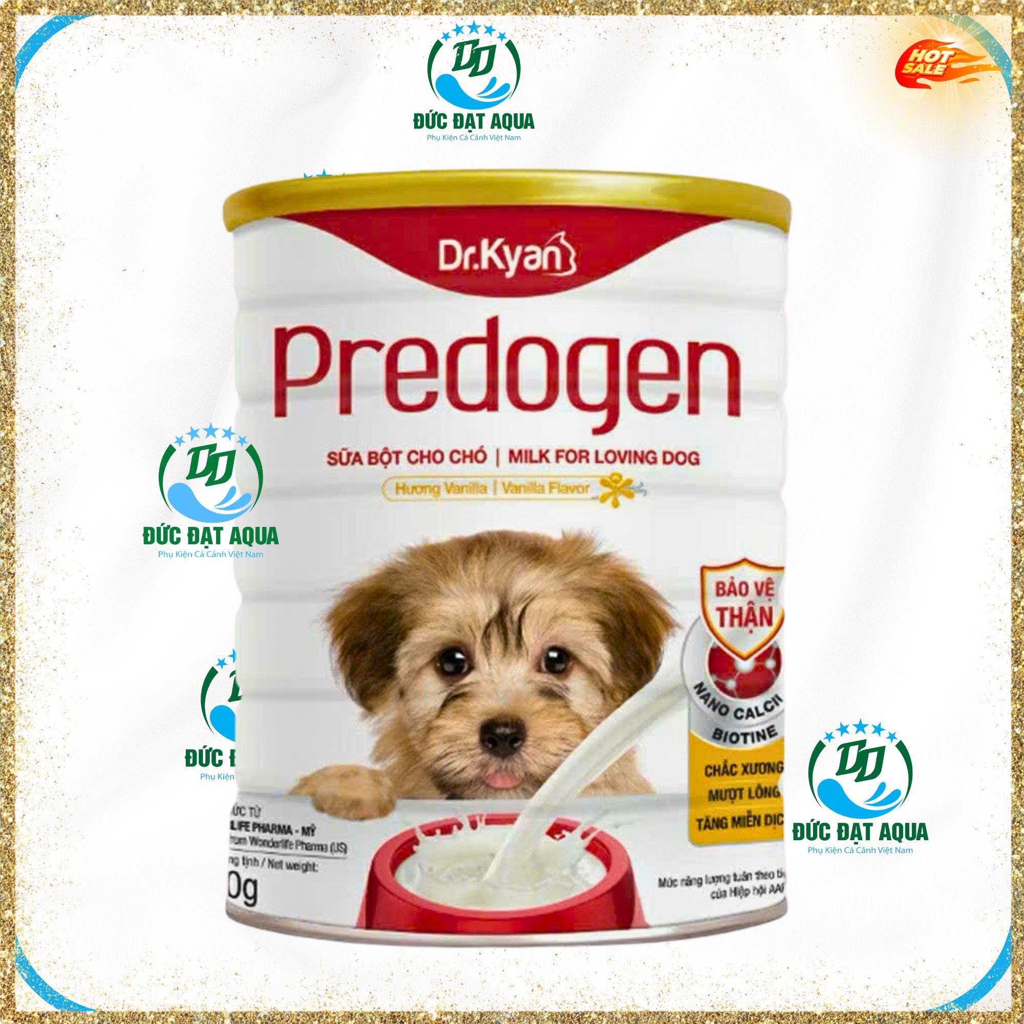 Sữa Cho Chó Dr.Kyan Predogen Gold Dinh Dưỡng Đầy Đủ, Tăng sức Đề Kháng, hỗ trợ Tiêu Hóa tốt