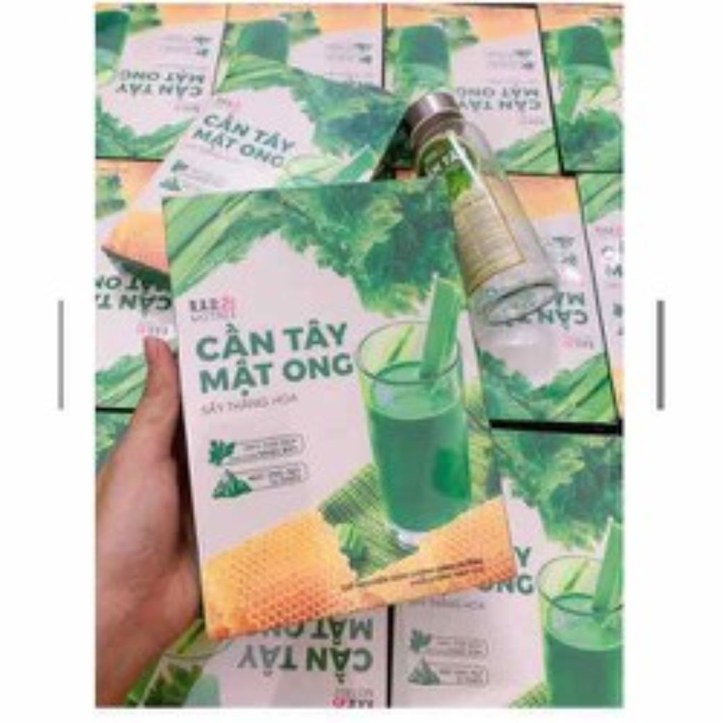 Bột Cần Tây Mật Ong thiên nhiên - Giảm cân đẹp dáng đẹp da