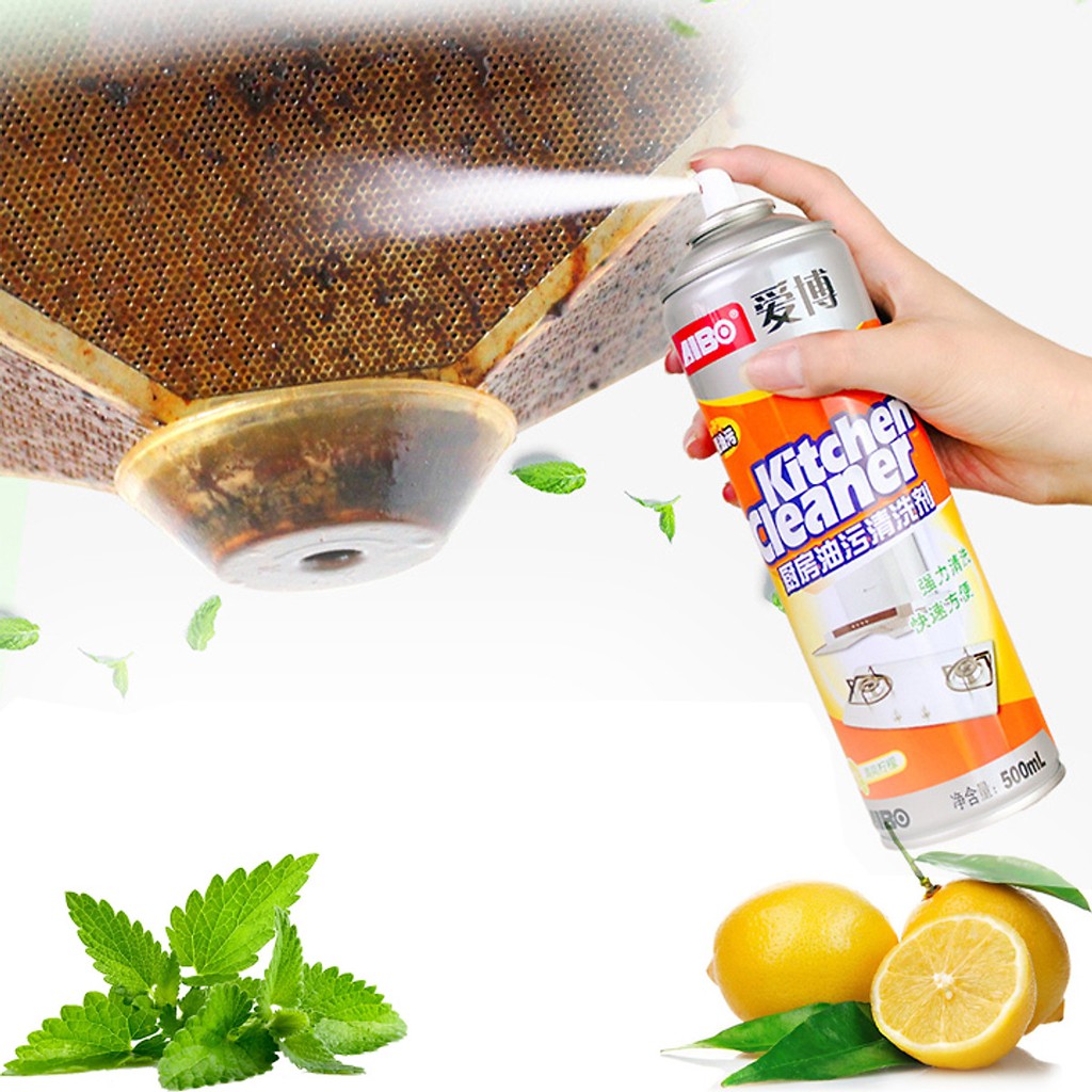 Bình xịt tẩy bếp, bình xịt vệ sinh đa năng tẩy rửa chai xịt tẩy bọt xịt rửa phòng bếp