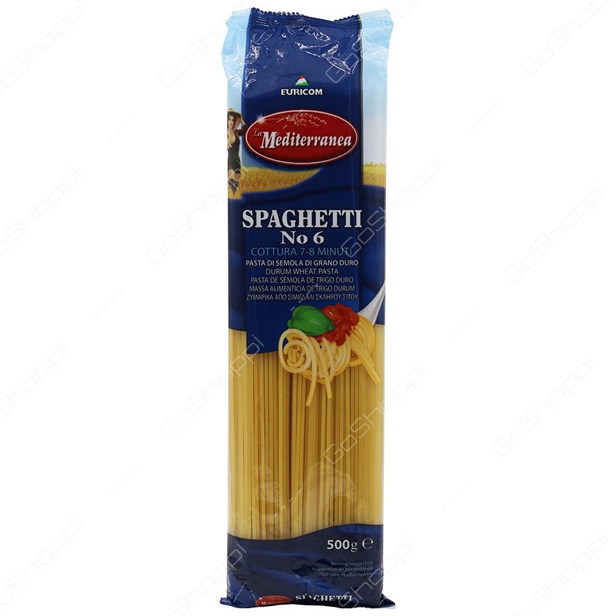 Mì ý spaghetti euricom 500g