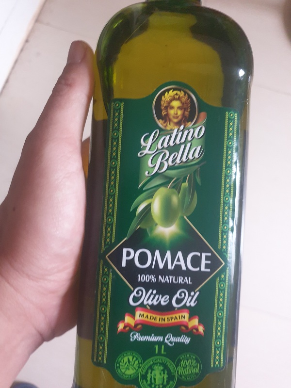 Dầu Oliu Pomace Latino Bella 1 lít nhập khẩu Tây Ban Nha