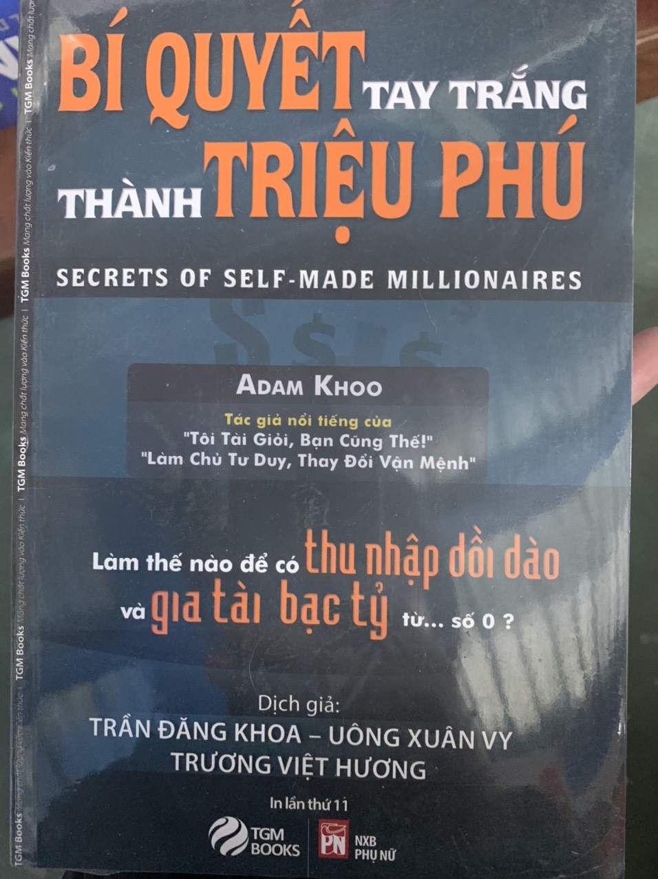 Sách - bí quyết tay trắng thành triệu phú