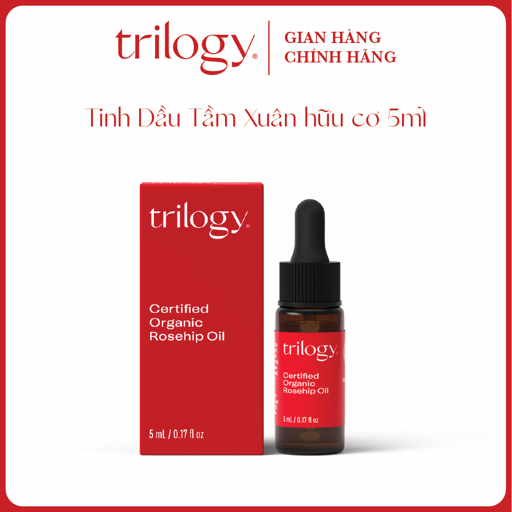 Tinh Dầu Tầm Xuân Trilogy - Certified Organic Rosehip Oil 5ml