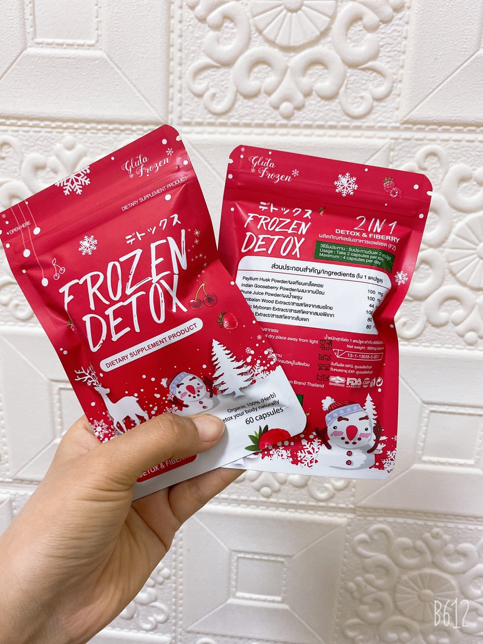 Giảm cân tan mỡ từ Hoa quả trái cây Frozen Detox cho mọi cơ địa
