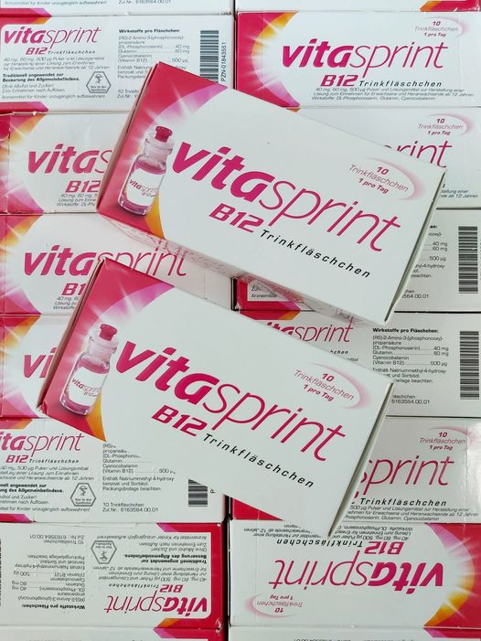 Vitasprint B12 hộp 10 ống của Đức