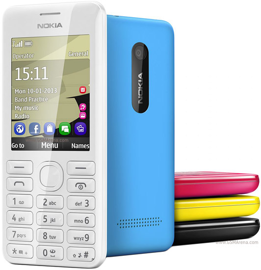 Điện thoại độc cổ 2 sim Nokia 206 pin khủng giá rẻ tặng sim 4g