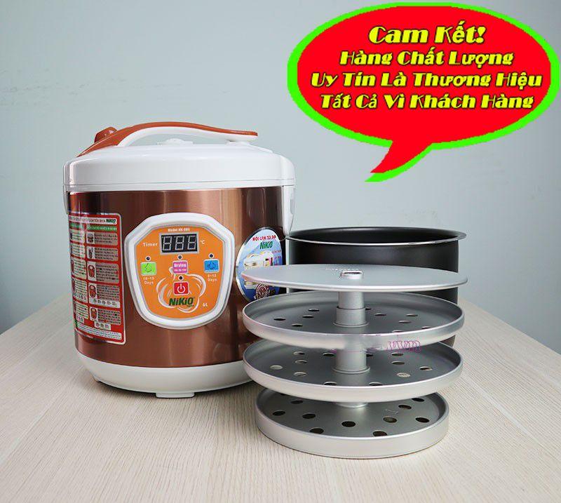 Máy làm tỏi đen loại mới nhất nikio nk686 nhật bản dung tích 6l tùy chỉnh chế độ làm tỏi