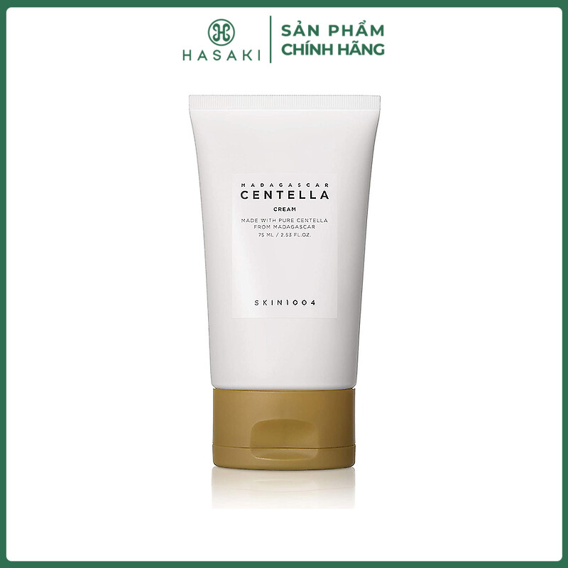 Kem Dưỡng Skin1004 Cho Da Mụn Và Nhạy Cảm Madagascar Centella Asiatica Cream 75g Hasaki Sản Phẩm Chính Hãng