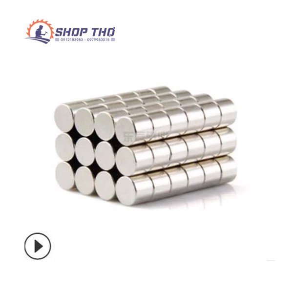 Nam châm hạt tròn d5*5mm