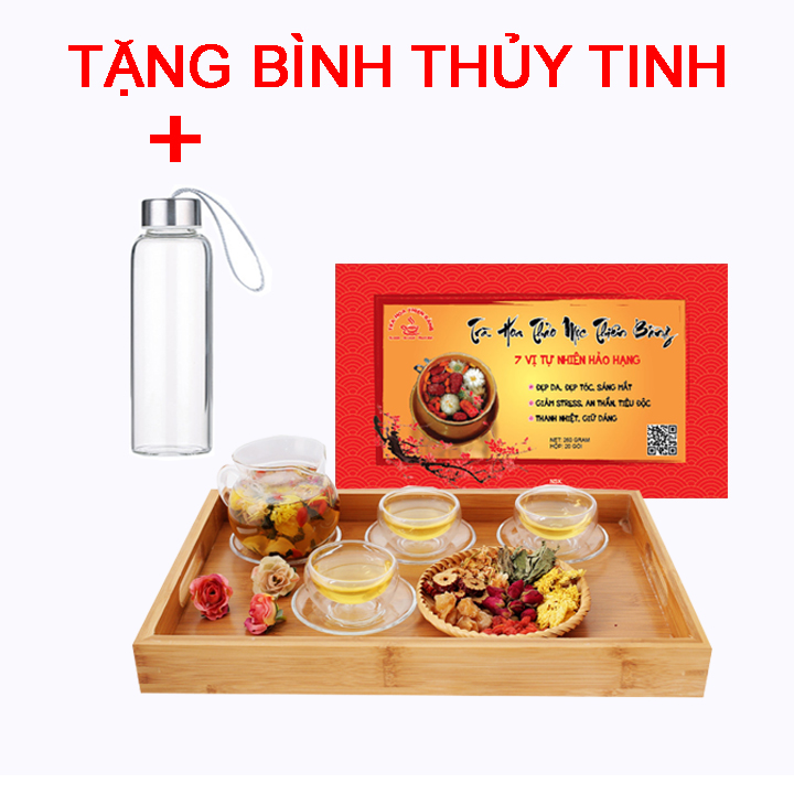 Trà Hoa Cúc Táo Đỏ Kỷ Tử Đỏ Thiên Bằng