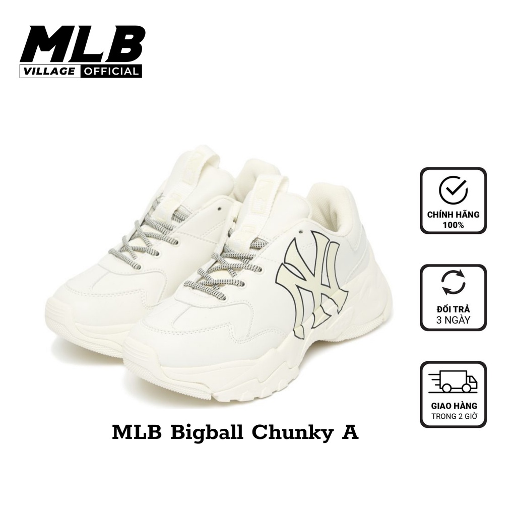 Minhshopvn  Giày MLB LA Dodgers Sneakers  Big Ball Chunky A 3ASHC101N  07WHS  O 