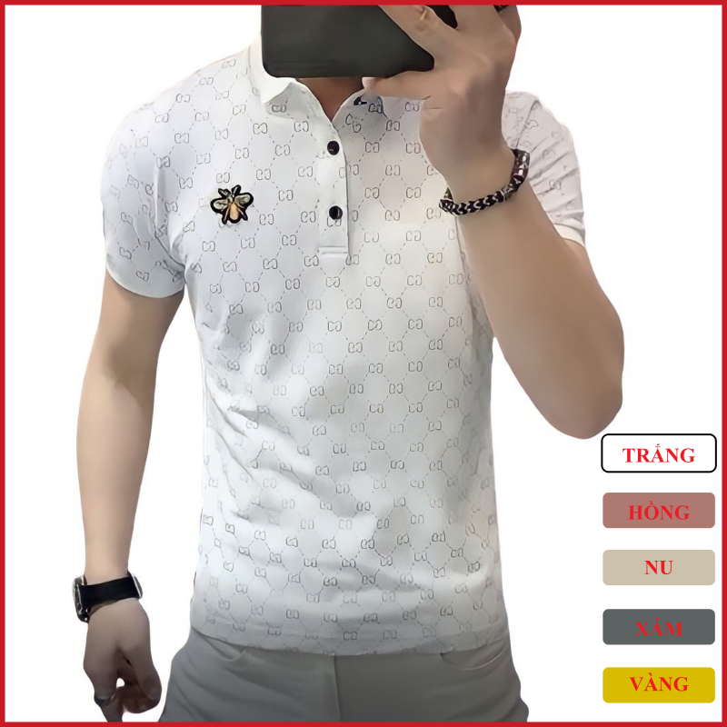 Áo thun nam polo TT09 thời trang nam cổ bẻ màu hot sang trọng chất liệu đẹp
