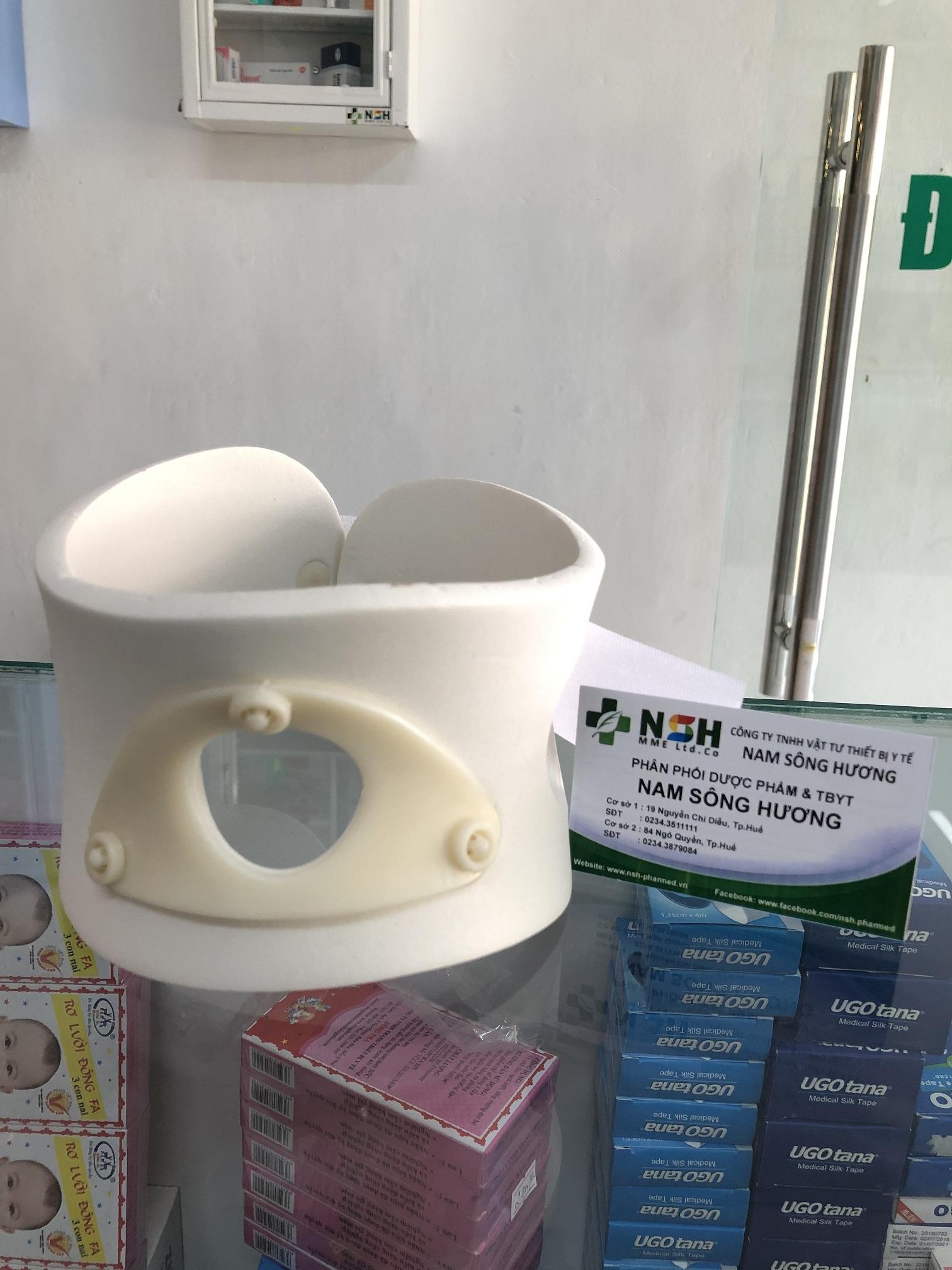 Đai nẹp cổ cứng thoáng khí cao cấp size M cố định đốt sống cổ