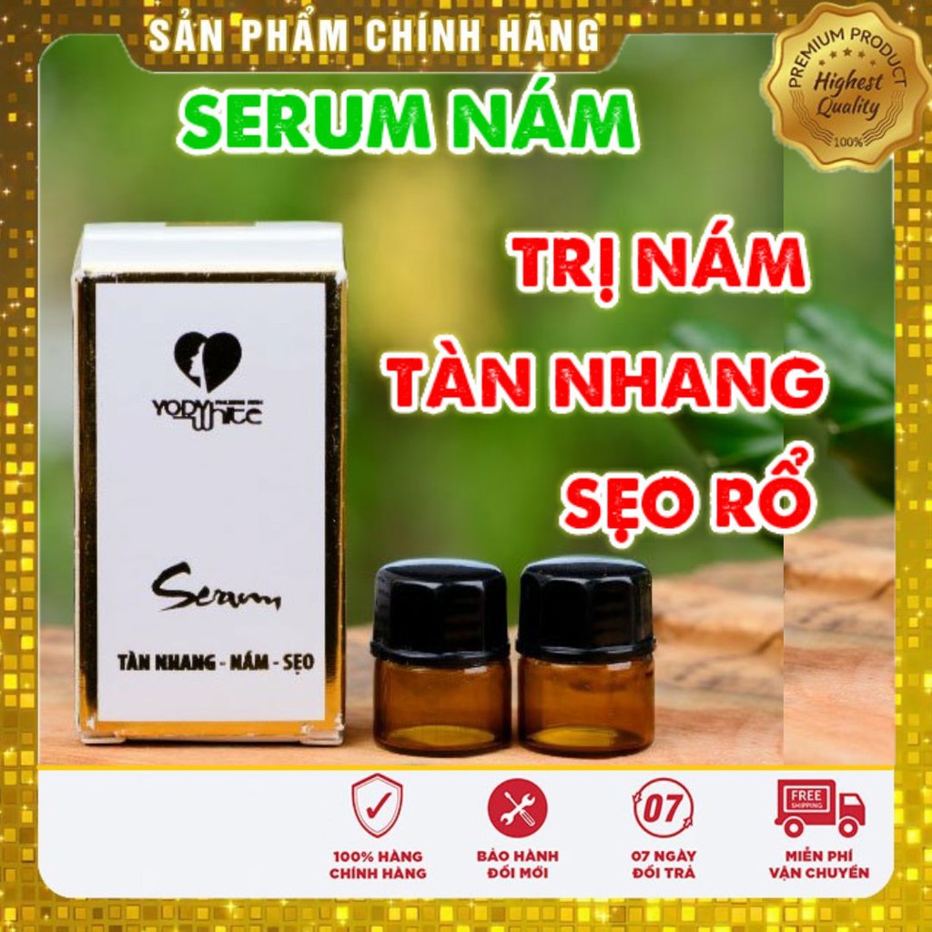[𝙁𝙍𝙀𝙀 𝙎𝙃𝙄𝙋]⚡SERUM BONG NÁM RỖ YODY WHITE PHƯƠNG ANH