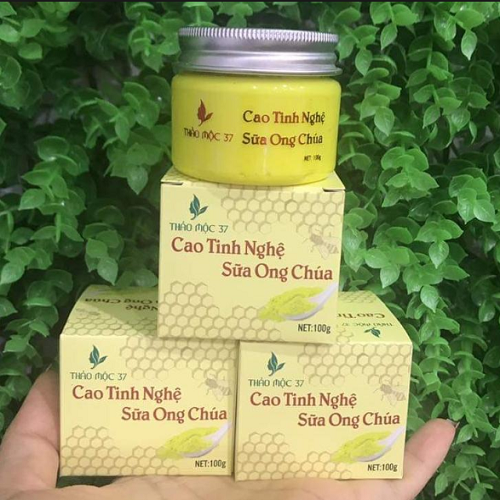 cao tinh nghệ sữa ong chúa  Thảo mộc 37