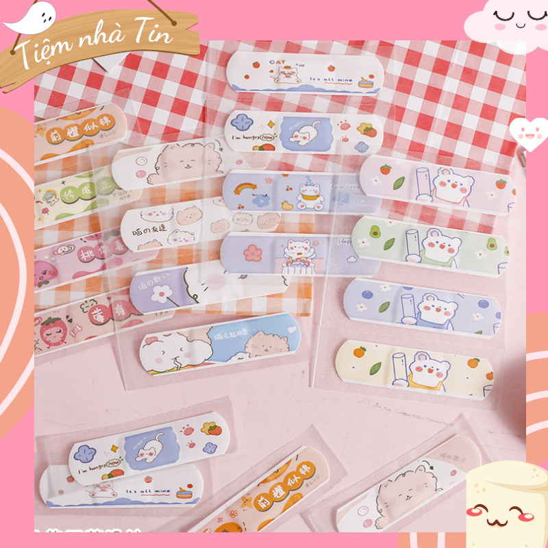 Băng cá nhân, urgo tiện lợi  hoạ hình ngộ nghĩnh, chibi