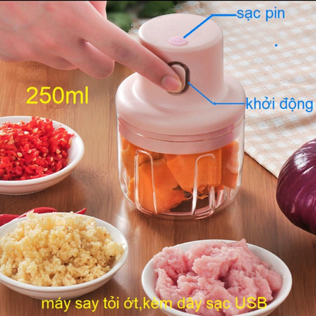 Máy xay tỏi to 250ml