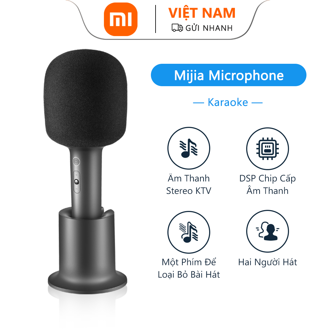 Xiaomi Mijia Micro karaoke không dây Bluetooth cầm tay Loa di động Stereo Home KTV Player
